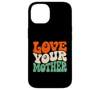 Carcasa para iPhone 14 Love Your Mother Earth Day Retro Ambientalista Planeta