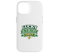 Carcasa para iPhone 14 Lucky Energy Only 17 de Marzo Fiesta Irlandesa Clover St Patricks