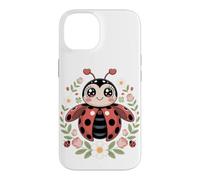 Carcasa para iPhone 14 Lucky Little Ladybug Bug Insect Garden Cute