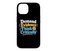 Carcasa para iPhone 14 Lupa Divertida de la Huella Dactilar de la evidencia de la Ciencia forense