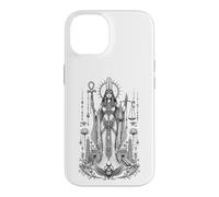 Carcasa para iPhone 14 Maat Pluma Verdad Antiguo Egipcio Equilibrio Mito Arte
