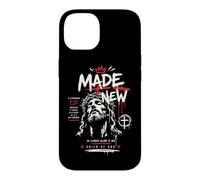 Carcasa para iPhone 14 Made New 2 Corintios 5:17 Christian Faith Streetwear