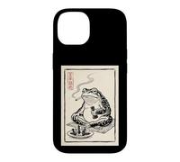 Carcasa para iPhone 14 Mago Maestro de Ajedrez Rana Ukiyo-e Arte Japonés