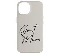 Carcasa para iPhone 14 Mamá Cabra, Divertida, Estilo Guion