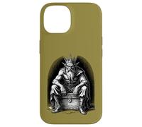 Carcasa para iPhone 14 Mammon Demon - El Peso silencioso de la codicia