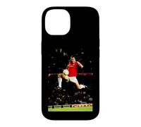 Carcasa para iPhone 14 Manchester United Eric Cantona Leap Copa Mundial de Fútbol