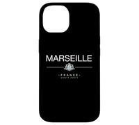 Carcasa para iPhone 14 Marsella Francia Viaje a Francia Regalo de Marsella