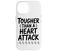 Carcasa para iPhone 14 Más Duro Que Un Ataque Al Corazón. Resiliencia Y Coraje