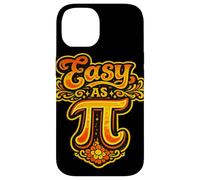 Carcasa para iPhone 14 Matemáticas Retro geniales y fáciles como Pi