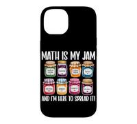 Carcasa para iPhone 14 Math Is My Jam Funny Matemáticas Profesor Álgebra Cálculo Estudiante