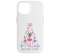 Carcasa para iPhone 14 Mattel - Barbie Holidays - Cascanueces Sueños Barbies Bailando
