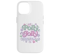 Carcasa para iPhone 14 Mattel - Polly Pocket Holidays - Polly Jolly Navidad Iconos