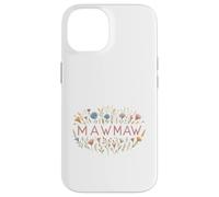 Carcasa para iPhone 14 Mawmaw Floral Wildflower Garden Design para Abuelas