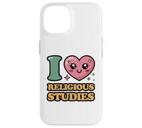 Carcasa para iPhone 14 Me encantan los Estudios religiosos