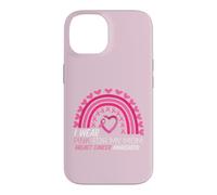Carcasa para iPhone 14 Me Pongo Rosa para la concienciación sobre el cáncer de Mama de mi Madre
