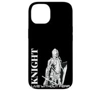 Carcasa para iPhone 14 Medieval Renaissance Knight Live Without Fear Warrior