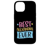 Carcasa para iPhone 14 Mejor Nombre Personalizado a Juego de Alexandra Ever