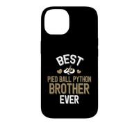 Carcasa para iPhone 14 Mejor Pied Ball Python Brother Ever Piebald Snake Lover