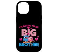 Carcasa para iPhone 14 Men's Boys Kids I'm Going To Be A Big Brother Graphic Design