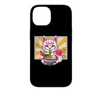Carcasa para iPhone 14 Mens Womens Funny Kawaii Ramen Kid Kitsune Nine Tailed Lover