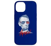 Carcasa para iPhone 14 Merica Lincoln - 4th July Veterans or Memorial Day Abe