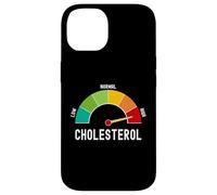 Carcasa para iPhone 14 Mes Divertido de la concienciación sobre el colesterol Alto Nivel de colesterol LDL