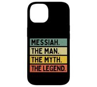 Carcasa para iPhone 14 Messiah The Man The Myth The Legend - Cita Personalizada Divertida