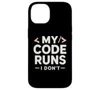 Carcasa para iPhone 14 Mi código se Ejecuta yo no | Coding Joke Funny Software Engineer
