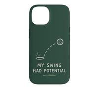 Carcasa para iPhone 14 Mi Swing tenía potencial Humor de Golf Broma de Golfista
