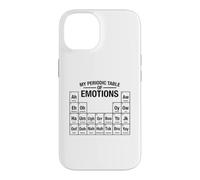 Carcasa para iPhone 14 Mi Tabla Periódica de Emociones Ah AW Eh Sonidos Divertidos Ciencia