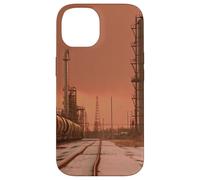 Carcasa para iPhone 14 Midwest Gothic Aesthetic Rural Train Refinery Winter Vibes