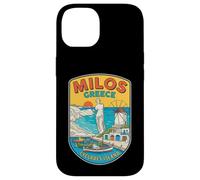 Carcasa para iPhone 14 Milos Grecia Travel Souvenir City Gift