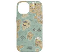 Carcasa para iPhone 14 Minions & Monsters Treasure Map All Over Print