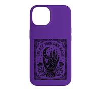 Carcasa para iPhone 14 Místico Vintage Quiromancia Mano Luna Mágica Arte Popular Diseño