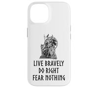 Carcasa para iPhone 14 Mitología nórdica - Dios nórdico Odin - No temer Nada - Medieval