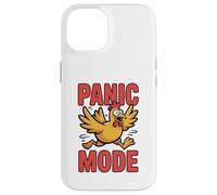 Carcasa para iPhone 14 Modo de pánico Pollo Divertido Caos Humor