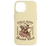 Carcasa para iPhone 14 Moms Salvajes Criando Traviesos Club Social Vintage