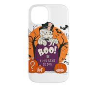 Carcasa para iPhone 14 Monopoly Boo Your Rent is Due Halloween
