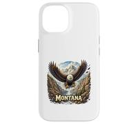 Carcasa para iPhone 14 Montana Wild Peaks Eagle Big Sky