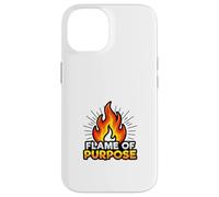 Carcasa para iPhone 14 Motivación impulsada por un propósito Diseño de mentalidad de energía de Fuego