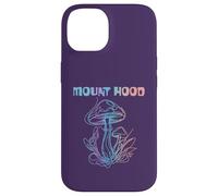 Carcasa para iPhone 14 Mount Hood Oregon Recogimiento de Hongos | Monte Hood O Micología