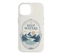Carcasa para iPhone 14 Mountain River Faith Verse Deep Waters Comfort Cita