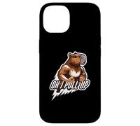 Carcasa para iPhone 14 Muscular Capibara Gym Rat Ok I Pull Up Divertido Entrenamiento