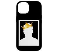 Carcasa para iPhone 14 Mysterious Royal King with Golden Crown Illustration Graphic