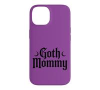 Carcasa para iPhone 14 Mystic Goth Mommy Wicca Luna Creciente