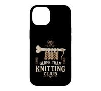 Carcasa para iPhone 14 Nalbinding - Aguja de Hueso para Artista de Fibra Textil Antigua