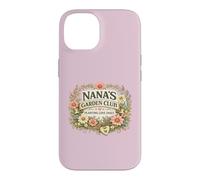 Carcasa para iPhone 14 Nana's Garden Club Plantación Amor Jardinería Diaria Floral