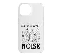 Carcasa para iPhone 14 Nature Over Noise Hiking Wildflower Adventure Butterfly