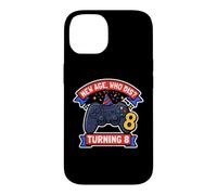 Carcasa para iPhone 14 New Boys Age Who Cumple 8 años, Divertido Jugador de 8 años