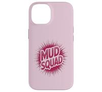 Carcasa para iPhone 14 Niñas MUD Squad Muddy Run Buddies Dirt Don't Hurt Bike Mom